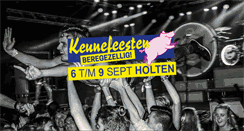 Desktop Screenshot of keunefeesten.nl